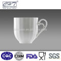 Good quality white porcelain tea coffee cup wholesale